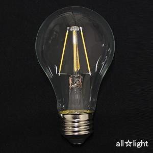 アイリスオーヤマ　LEDフィラメント電球　一般電球形　クリアタイプ　一般電球60形相当　電球色　E2...