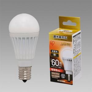 アイリスオーヤマ　エコハイルクス　LED電球　小形電球形　調光器対応　小形電球60形相当　電球色相当...