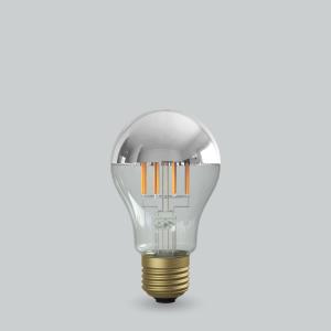 ビートソニック　ＯｎｌｙＯｎｅ(オンリーワン) LED電球 一般電球形 The Bulb(ザ・バルブ Tミラーシルバー) 45W形相当 電球色(2700K) E26口金 6.0W　LDF40D｜alllight