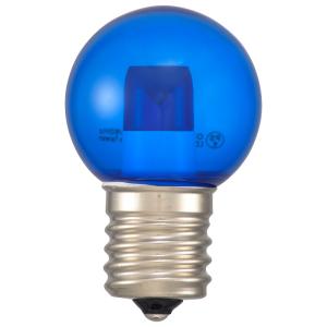 OHM（オーム電機） LED電球 LEDカラー電球 ナツメ球 装飾用 0.8W 2lm