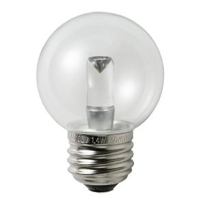 ＥＬＰＡ　エルパボール LED電球 LED装飾電球 ミニボール電球形 E26 G50(外径50mm) クリア(透明) 電球色相当 1.4W 55lm　LDG1CL-G-G276｜alllight