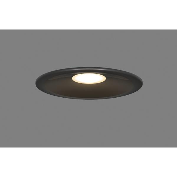 東芝　住宅用照明器具　浴室灯アウトドアダウンライト　LED一体形　埋込穴φ150mm　白熱灯器具10...