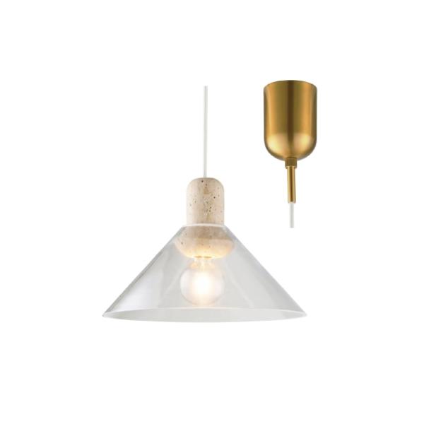 インターフォルム　INTERFORM Pietra ピエトラ ペンダントライト E26 ベージュ 引...