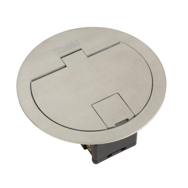 ＴＥＲＡＤＡ　フロアコンセント テラコン プラグ収納コンセント LWY8 プレート器具(接地3P20...