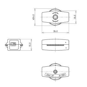 ★ 3A ネオミニロータリースイッチ ロータリ...の詳細画像2