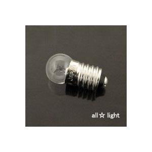 ＴＯＫＩ　豆電球　クリヤー　３．８Ｖ　０．３Ａ　Ｅ１０口金　MAM3.8V0.3AG11E10K