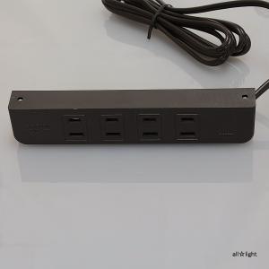 NOATEK コンセント＋USBコンセント　黒　40個セット NOATEK（ノアテック） ノア 家具用コンセント(什器用) 2ヶ口スライド