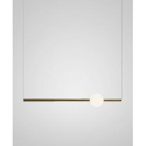 ＬＥＥ ＢＲＯＯＭ　リー・ブルーム ペンダントライト 天井直付 内蔵LED(電球色) 外付けドライバー付 ポリッシュドゴールド　ORION GLOBE PENDANT POLISHED GOLD