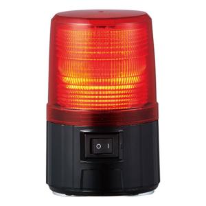 パトライト 大型LED回転灯 RLR DC12V/24V 7.6W φ162mm 取付ピッチφ140