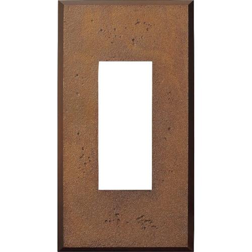 スガツネ　LAMP エイジドキャストシリーズ  スイッチ・コンセントプレート ブロンズイエロー 黄銅...