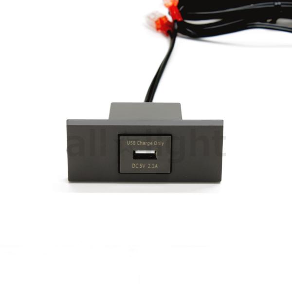 テクノパーツ　家具用コンセント(什器用) USBコンセント(USB1口) VFFコード2m 5V2....