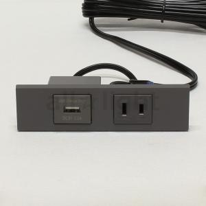 神保電器（JIMBO） NKシリーズ 家具・機器用USBコンセント+扉付