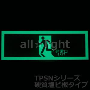 エルティーアイ 中輝度蓄光式誘導標識 TPSN...の詳細画像1