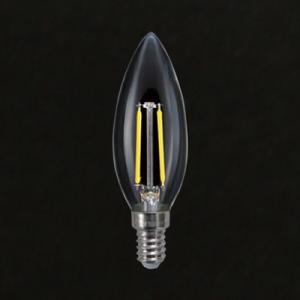 STE LED電球 キャンドル球 デコライトフィラメント スタンダード 25形