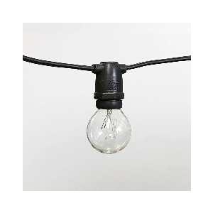 ☆ 防水型ストリングライトコード（連結ソケット） E12 黒 E12