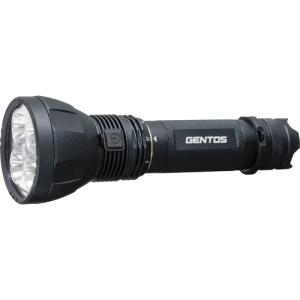 ＧＥＮＴＯＳ　UltiREXシリーズ 高出力LEDライト 白色LED IP67 1m防水 13000lm ACアダプター・充電池付き　UT-618R｜alllight