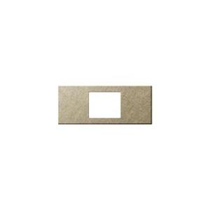 パナソニック　家具・住設機器用(什器用) Sプレート エクストラメタル バイブレーション仕上げ 1コ用 ゴールド　WCF9601Y