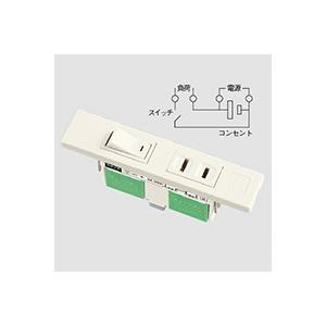 Panasonic パナソニック 家具用ミニスイッチ付コンセント 白 