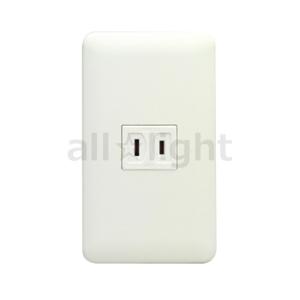 神保電器（JIMBO） J・WIDEシリーズ コンセント組み合わせ ダブル