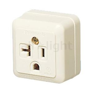Panasonic（パナソニック） 配線器具【WK1821】露出コンセント(2P) 15A
