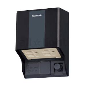 Panasonic EE4518S 2個 WK4602SK セット販売 Panasonic（パナソニック） 接地防水ダブルコンセント 2コ口 抜け止め