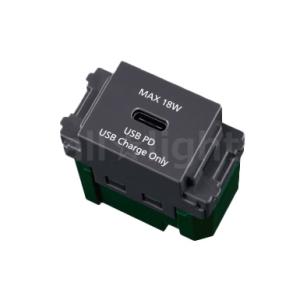 [398]送料無料 パナソニック Gyuttomini 充電器付 Panasonic（パナソニック） SO-STYLE配線器具 埋込充電用USBコンセント