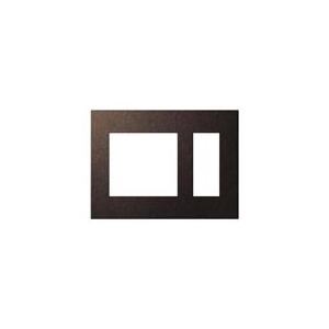 パナソニック　EXTRA(エクストラ) エクストラメタルプレート SO-STYLE・アドバンスシリーズ用 バイブレーション仕上げ 2連接穴用+3コ用 ブラウン　WNS9653A