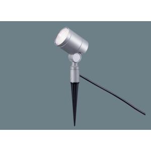 パナソニック　スパイク取付 温白色 スポットライト防雨型 100形ダイクール1灯相当 LEDフラット...