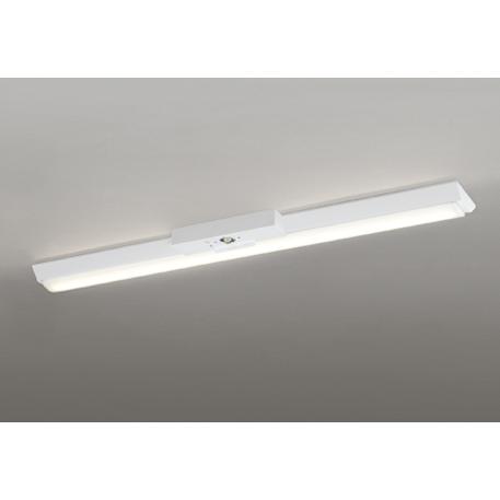 ODELIC　LED非常用照明器具 階段通路誘導灯兼用型 直付 逆富士型 電球色 FLR40W相当 ...