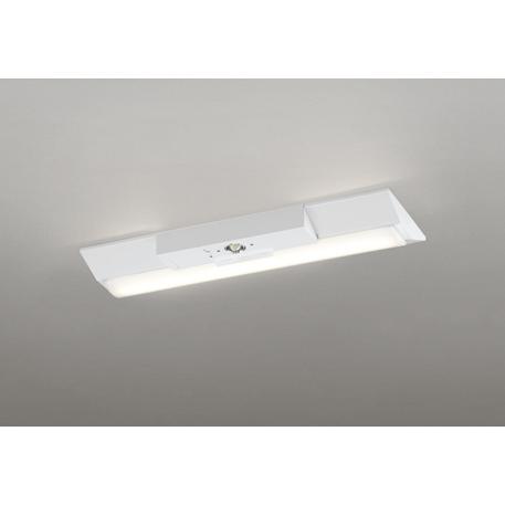 ODELIC　LED非常用照明器具 階段通路誘導灯兼用型 直付 逆富士型 電球色 FL20W相当 高...