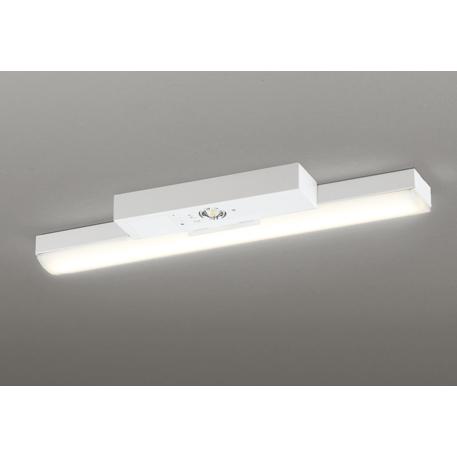 ODELIC　LED非常用照明器具 階段通路誘導灯兼用型 直付 トラフ型 電球色 FL20W×2灯相...