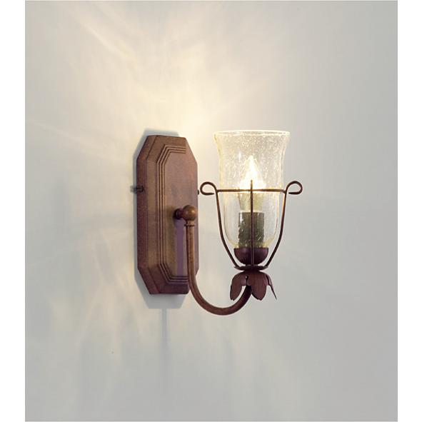 ENDO　LEDブラケット　屋内用　電球色2700K　透明シャンデリア球40W形相当　XRB1053...