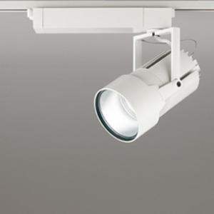 ODELIC　LEDスポットライト 高効率タイプ 配線ダクトレール用 セラメタ150W相当 オフホワイト 34° 86VA 昼白色 5000K 調光非対応　XS414001｜alllight