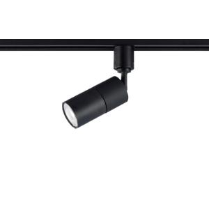 パナソニック　LEDスポットライト 配線ダクトレール用 ブラック 拡散 60形相当 昼白色 ランプ付...