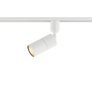 パナソニック　LEDスポットライト 配線ダクトレール用 ホワイト 集光48°広角 60形相当 電球色...