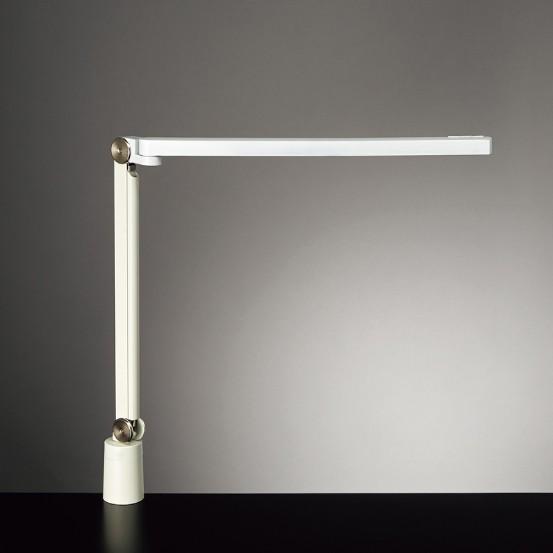 ｙａｍａｄａ　LEDデスクスタンド　Z-LIGHT　連続調光　各光色無段階調光　本体色：ホワイト　ク...