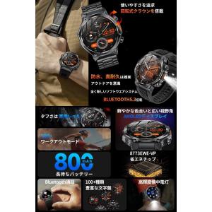 スマートウォッチ【2026年新型モデル 1.8...の詳細画像1