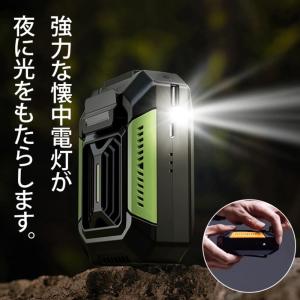 4WAY腰掛けファン 携帯扇風機 腰掛け扇風機...の詳細画像5