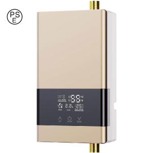 110V 給湯器 電気給湯器 電気温水器 3000/4000W すぐに使える LED温度表示 過熱保護 水力分離 30℃?55℃温度調節可能 IPX4防水設計 で 取り付けやすい｜allm