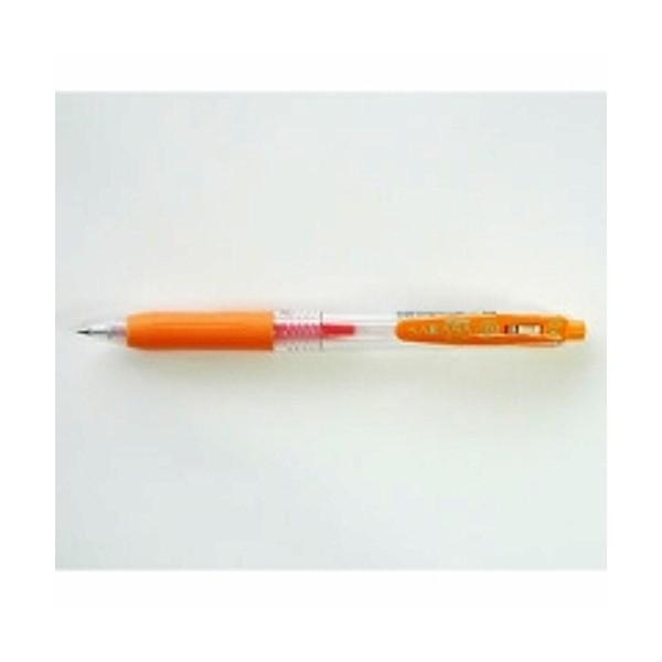 ゼブラ ゲルボールペン サラサクリップ0.4mm オレンジ JJS15-OR ( ３本)/メール便送...
