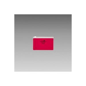 リヒトラブ AQUA DROPs クリヤーケース 赤 F5300-3/メール便送料無料