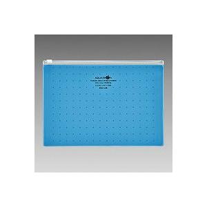 リヒトラブ AQUA DROPs クリヤーケース 青 F5302-8/メール便送料無料