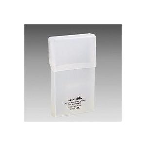 リヒトラブ AQUA DROPs カードケース 乳白 A-5001/メール便送料無料