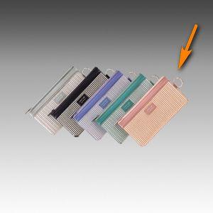 ハーフウェイ(メッシュ)ケース 通帳サイズ ローズピンク F-236 リヒトラブ/メール便送料無料