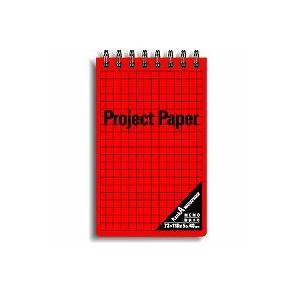 プロジェクト耐水メモ(ランクA) (オレンジ) PW2569/メール便送料無料