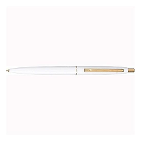 BIC 油性ボールペン クリックゴールド 0.7 CFCGWHI07BLKJ ホワイト ( ５本)/...
