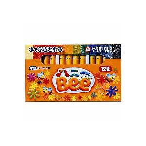 サクラクレパス クレヨン水性12色セット ハニーBee WY12R1/メール便送料無料