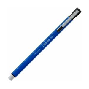 トンボ鉛筆 消しゴム MONO モノゼロメタル 角型 ブルー EH-KUMS41/メール便送料無料｜allmail