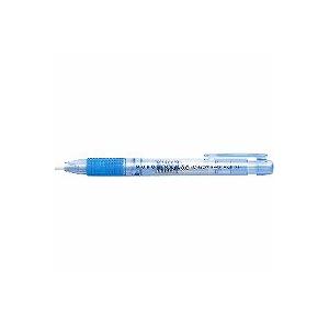 トンボ鉛筆 ホルダー消しゴムモノノック3.8 透明ブルー EH-KE40/メール便送料無料