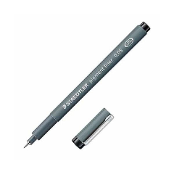 ステッドラー ピグメントライナー 0.05mm ブラック 308-005-9 ( ３本)/メール便送...